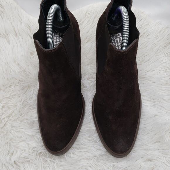 PEDRO GARCIA ANKLE BOOTIES BROWN SUEDE SIZE 39 - Picture 3 of 16